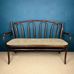 Original Sofa Canape Nr. 56 von Gebrüder Thonet Wien Österreich 1930er Jahre