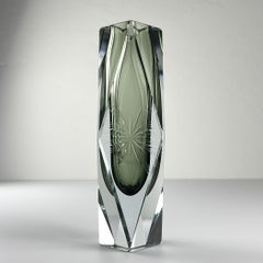 Original Sommerso Murano glass Vase by Pagnin & Bon, Italy 1960s