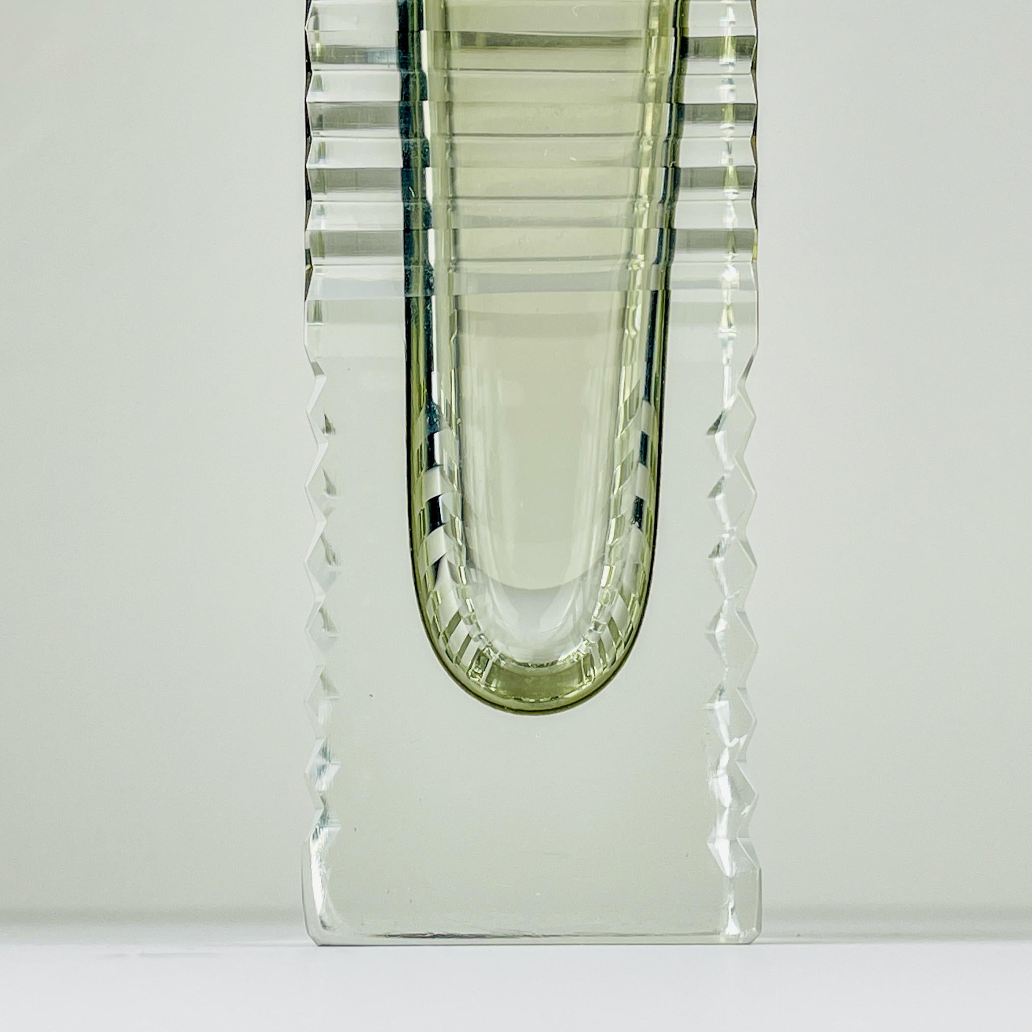 20th Century Original Sommerso Murano glass Vase by Pagnin & Bon, Italy 1960s For Sale