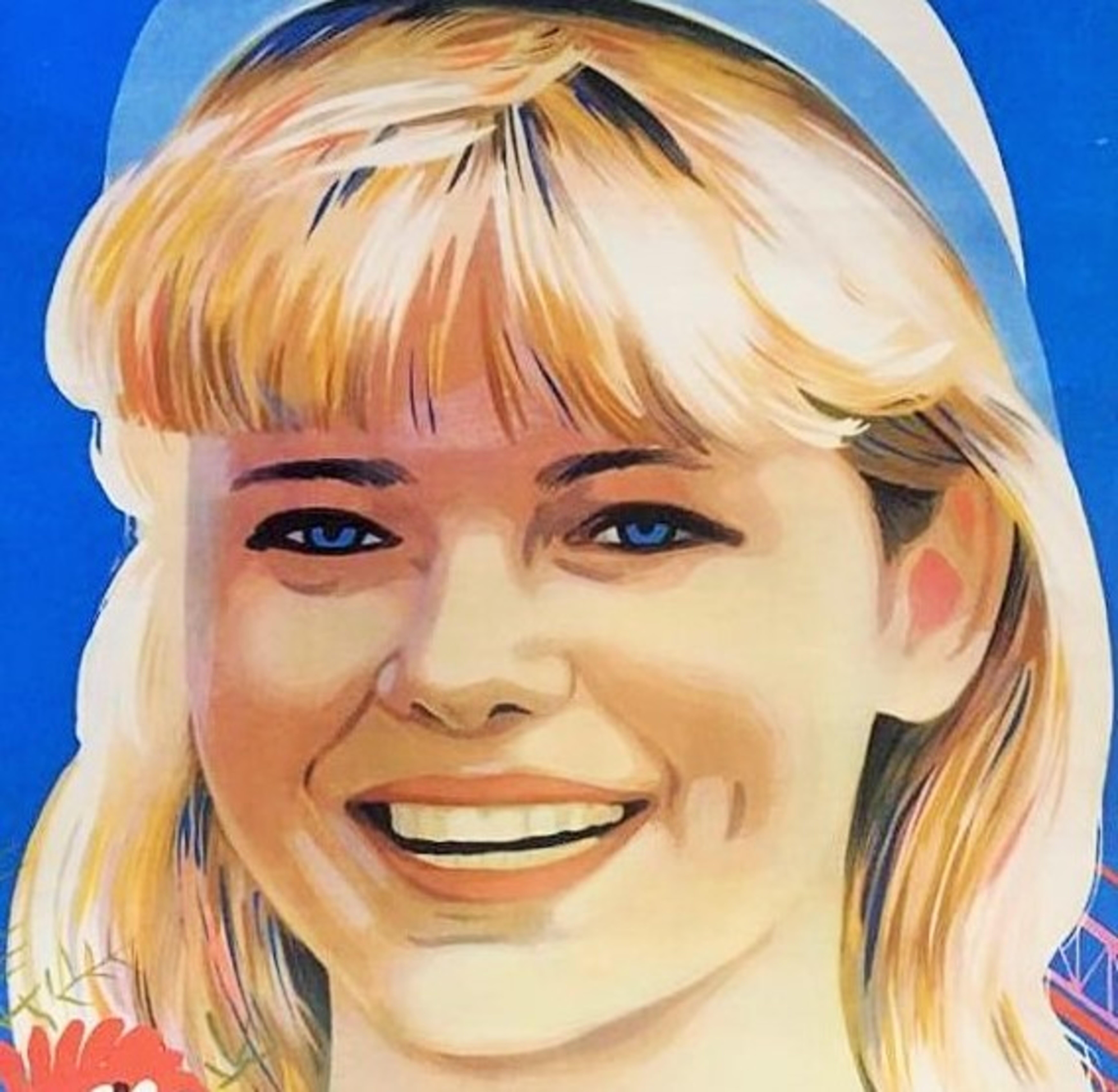 Cartel original de arte soviético  ¡Gloria de la mujer soviética! URSS - CCCP en Bueno estado para la venta en Barueri, SP, BR