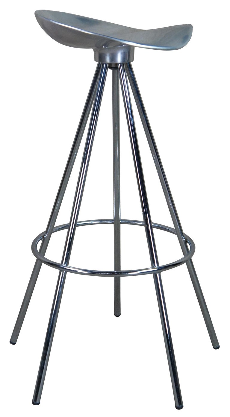 Original Spanish Pepe Cortes Aluminum Jamaica Kitchen Bar Stool Knoll