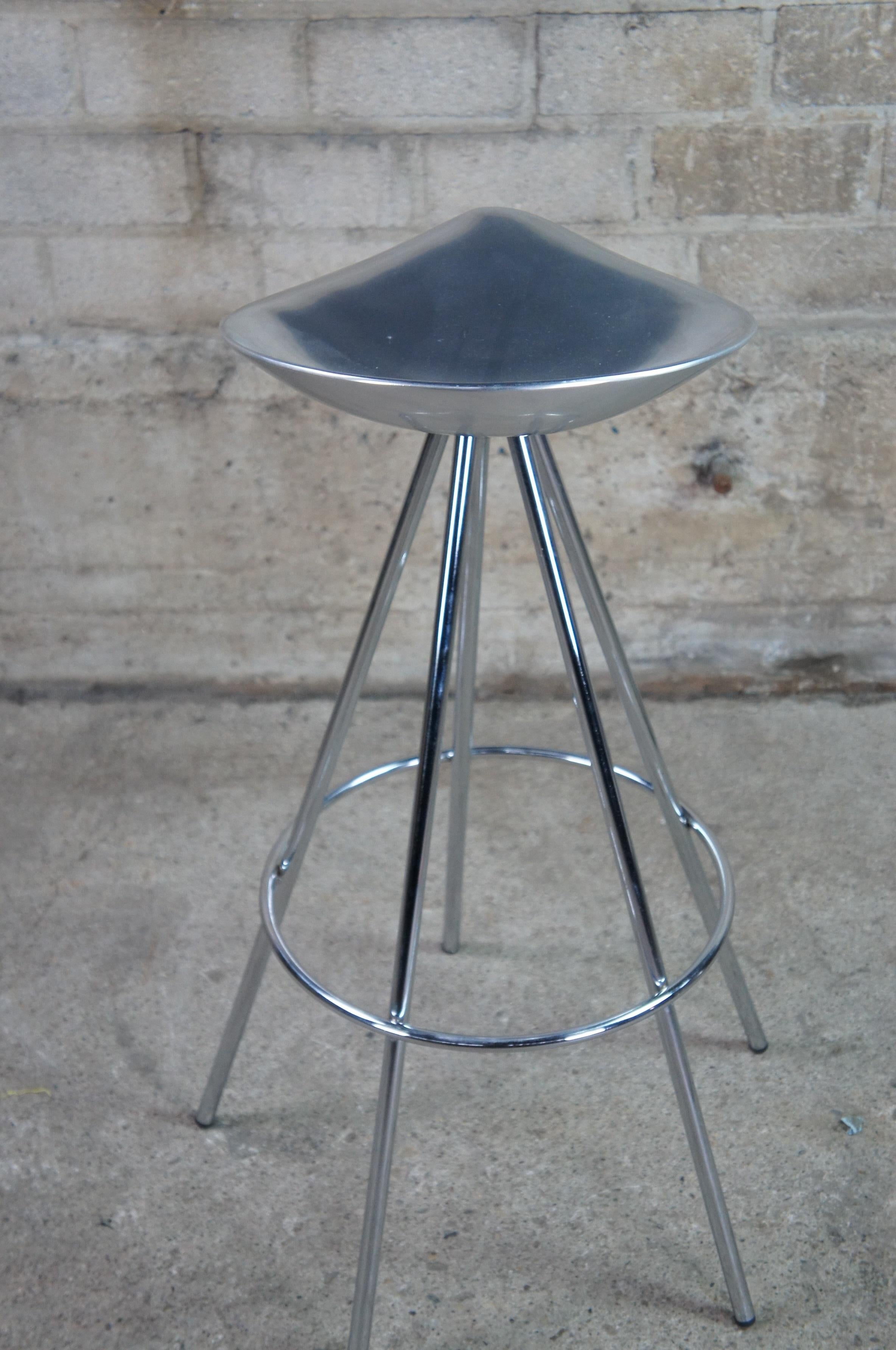 Original Spanish Pepe Cortes Aluminum Jamaica Kitchen Bar Stool Knoll Amat 1