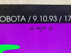 Original Sport Design Volleyball Poster, 1993 / Czechoslovakia