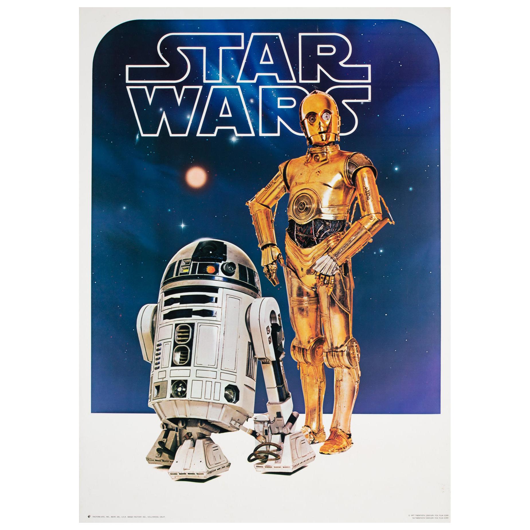 Original "Star Wars", 1977 Film Movie Poster US Commercial