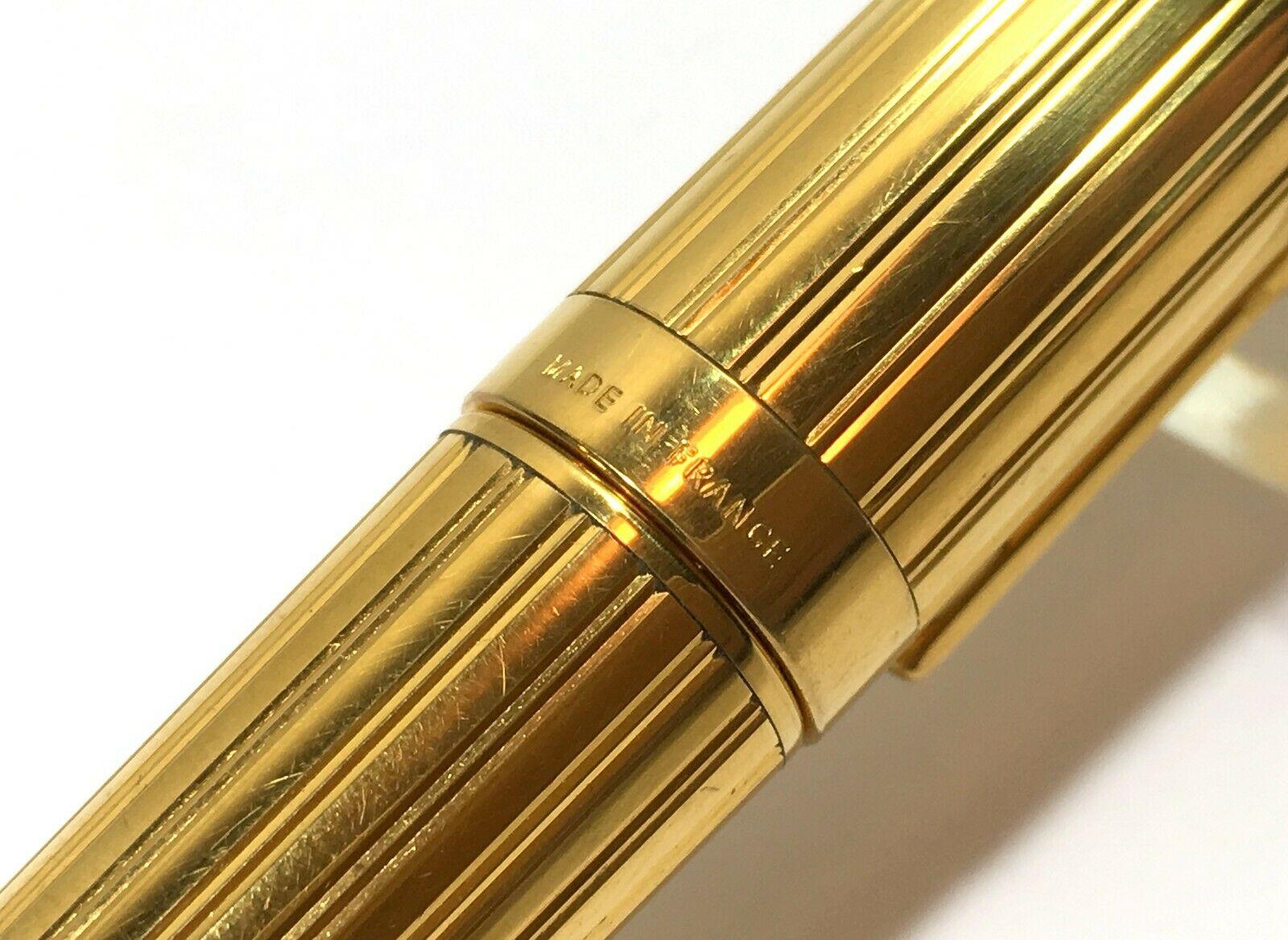 st dupont gold pen