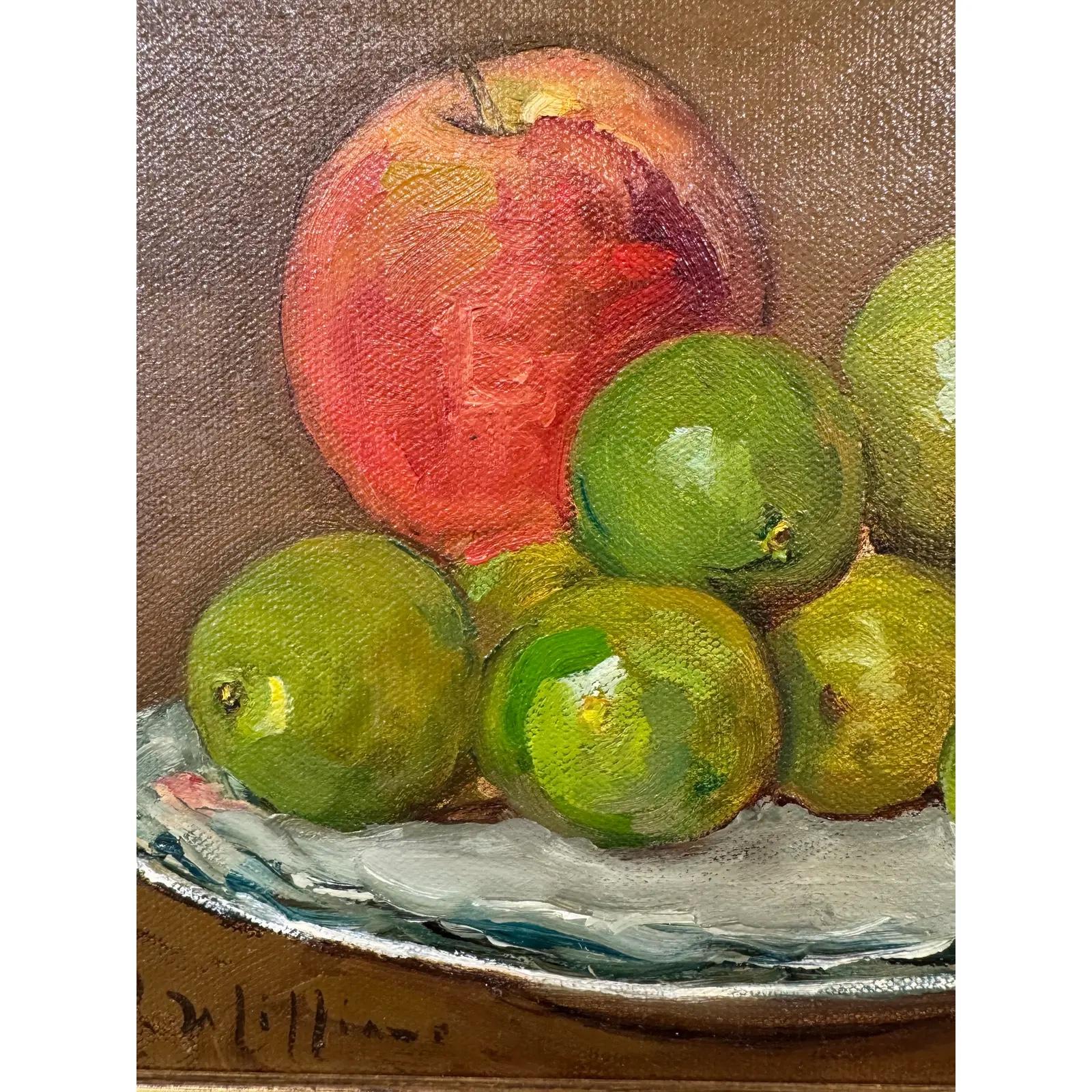 XXIe siècle et contemporain Nature morte originale à l'huile en vente