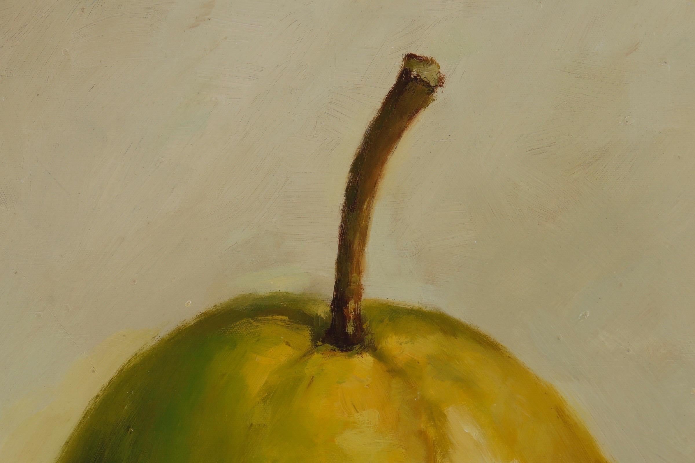 Original Stillleben 'Birne' Acryl auf Leinwand (amerikanisch) im Angebot