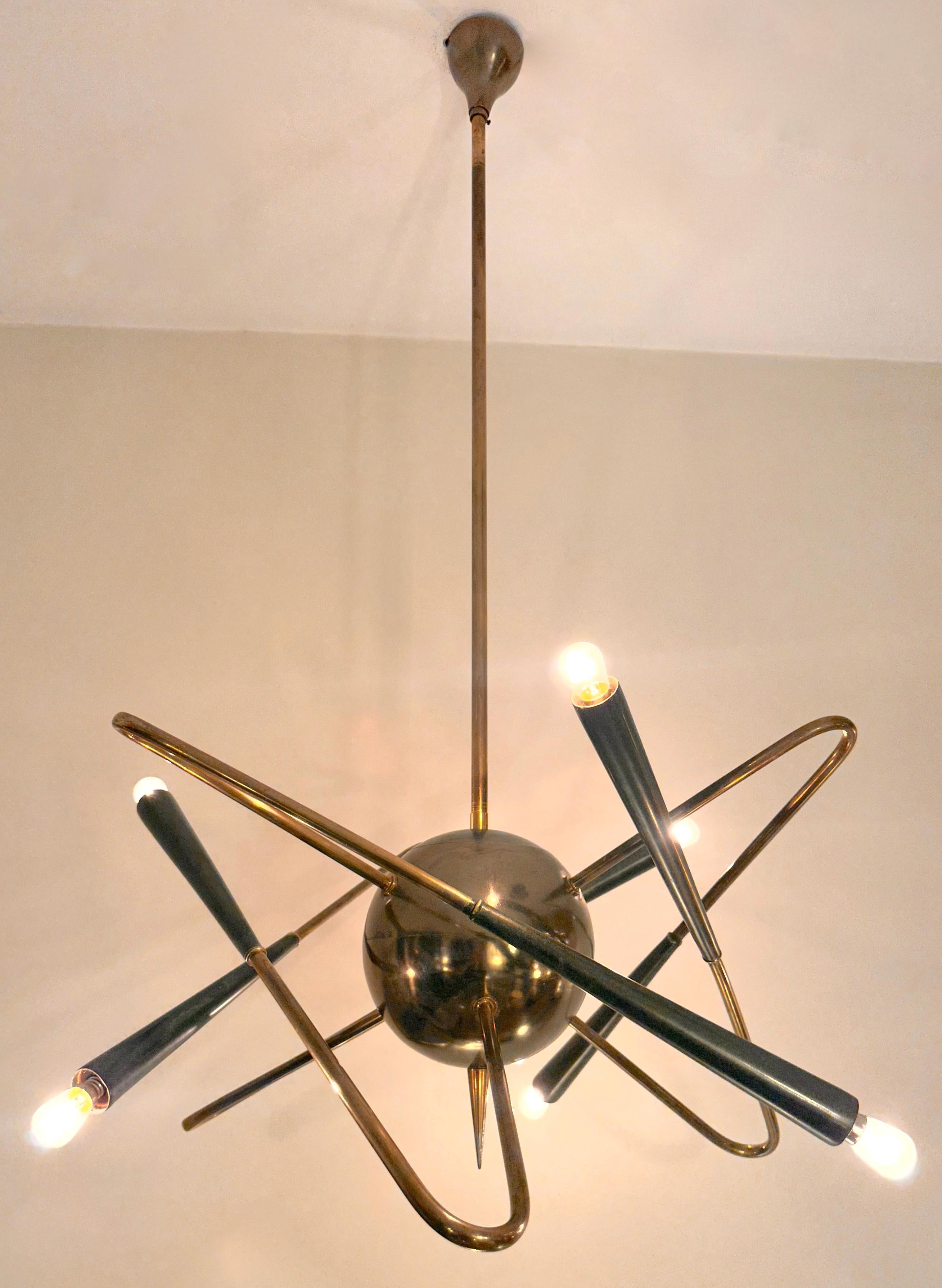 italian sputnik chandelier