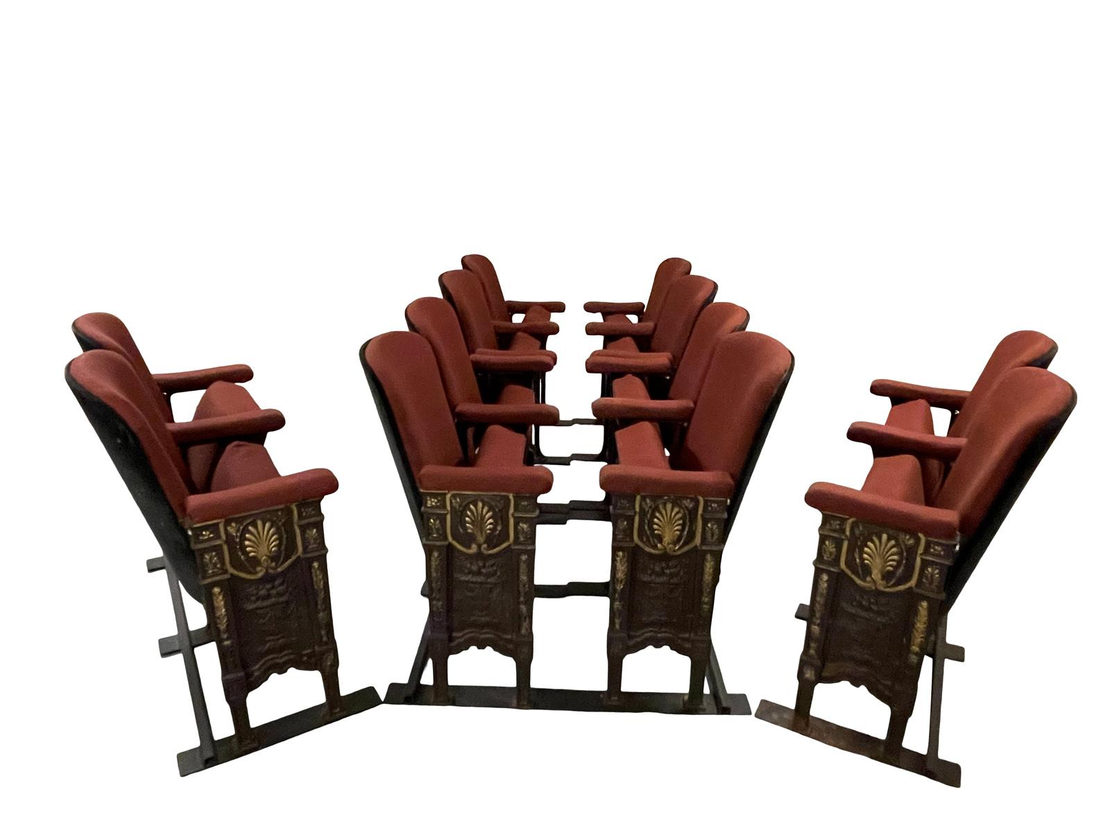 American Original Studio54 Newyork Art Deco Theater Seating Chairs