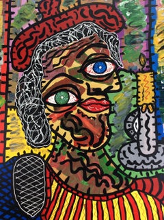 Modern Surrealist Painting Inspired by Pablo Picasso