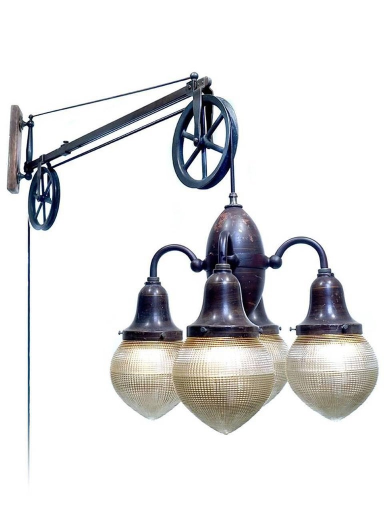 Original Swing Arm Dental Pulley Lamp For Sale at 1stDibs