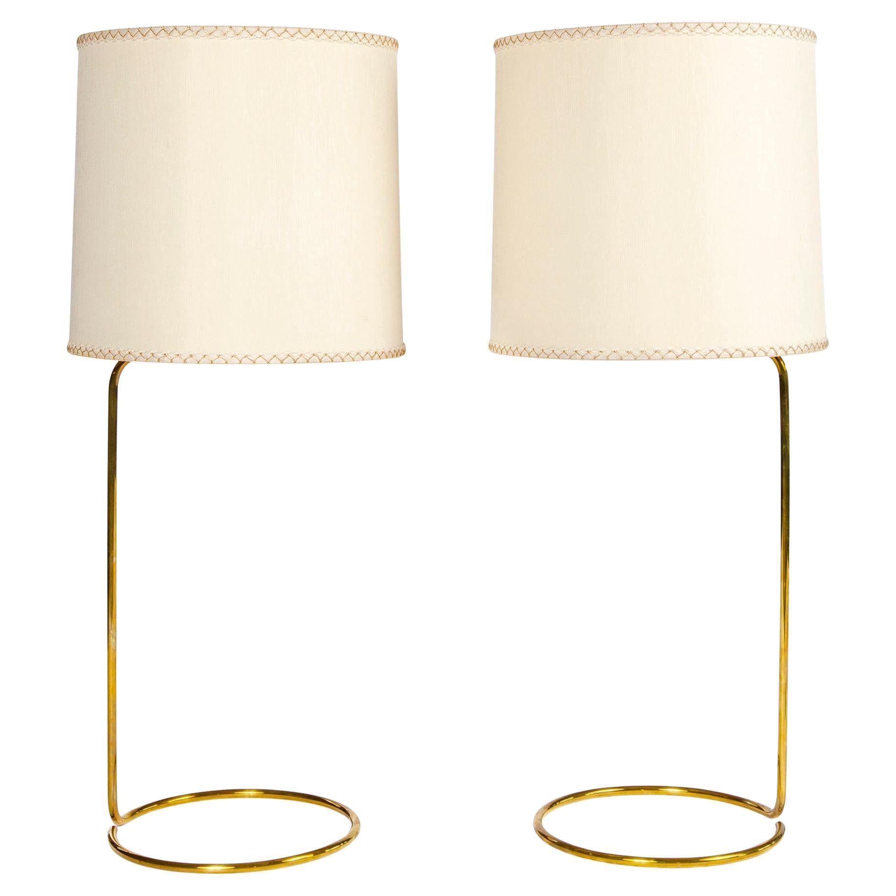 Lampe de table "Rope" originale en bronze poli, 2016