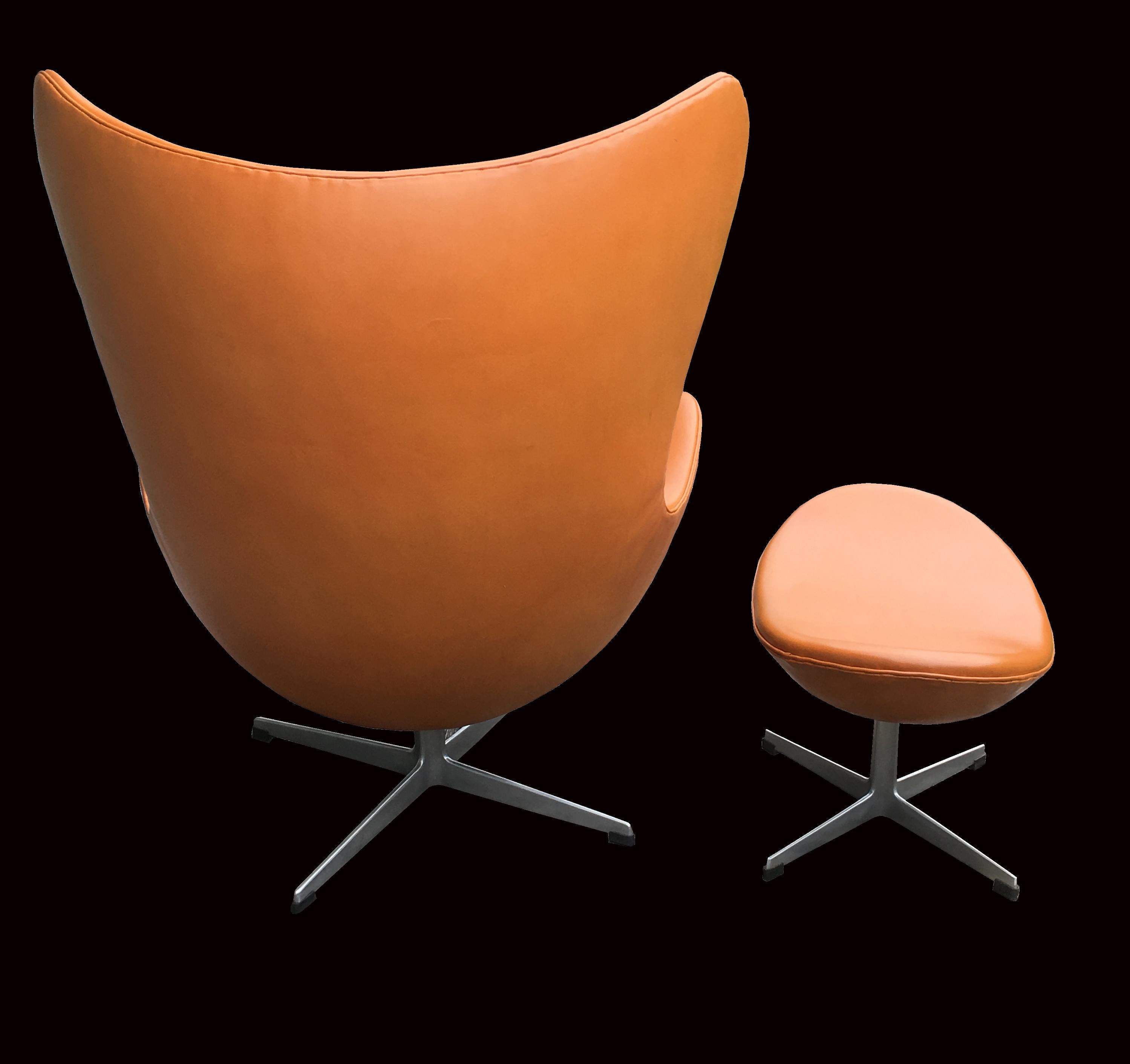 tan egg chair