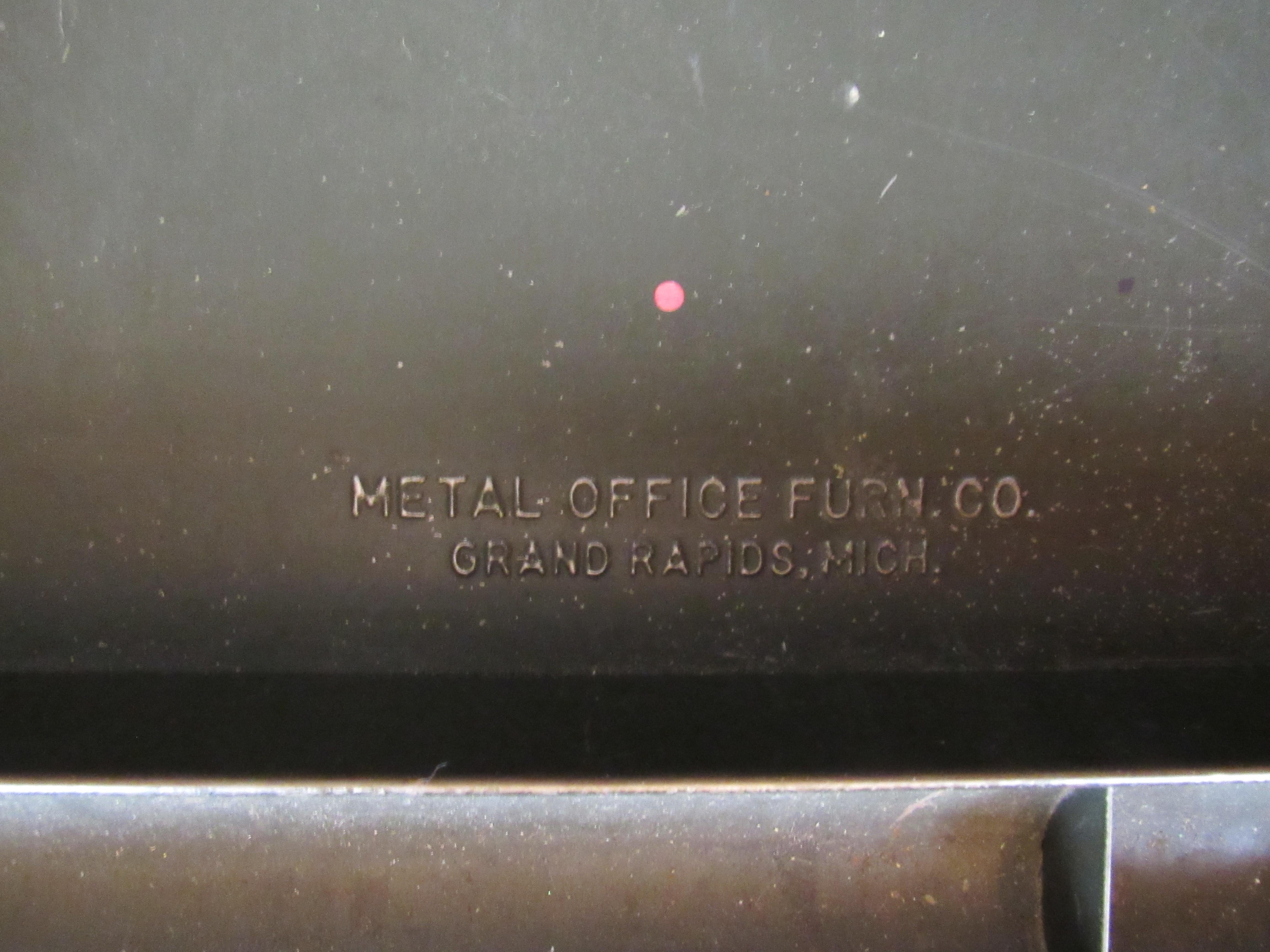 Original Tanker Desk by Metal Office Furniture Co (Steelcase) 2
