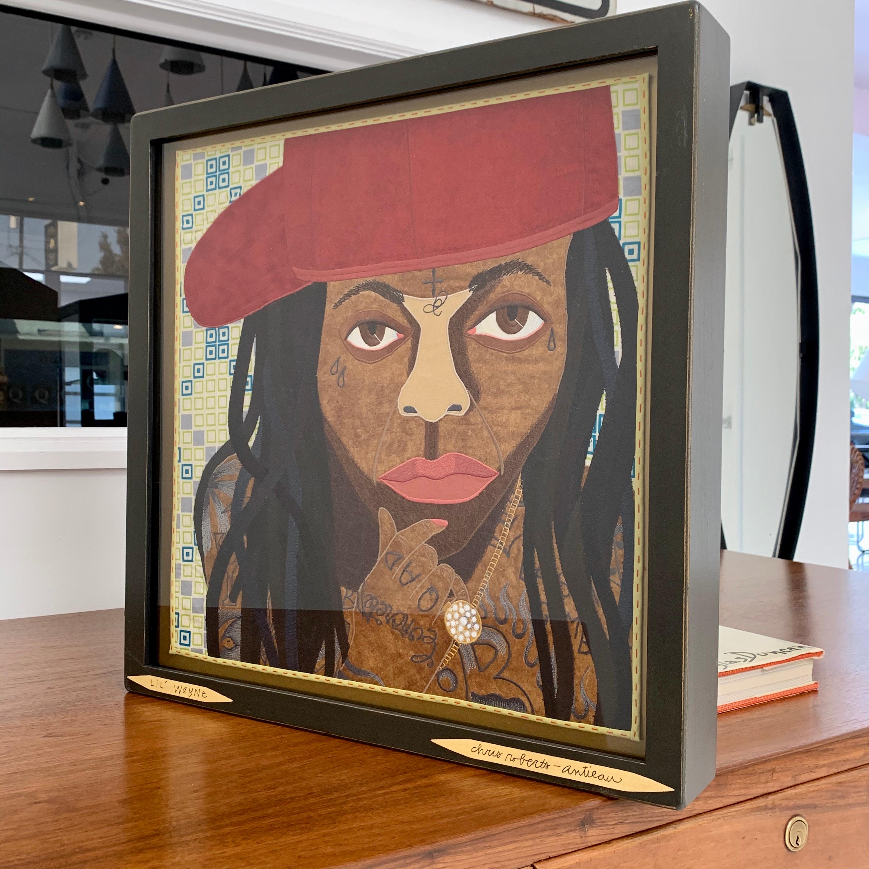 American Original Tapestry of Lil' Wayne by Chris Roberts-Antieau