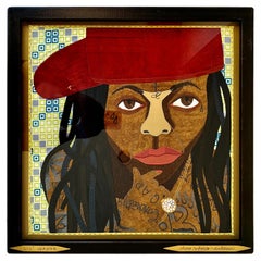 Original Tapestry of Lil' Wayne by Chris Roberts-Antieau