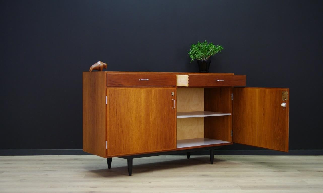Original Teak Danish Design Cabinet, 1960-1970 In Good Condition In Szczecin, Zachodniopomorskie