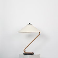 Original Teak Wood Caprani Table Lamp, 1980s, Denmark