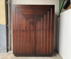 Original T.H. Robsjohn Gibbings Rectilinear Cabinet Credenza for Widdicomb