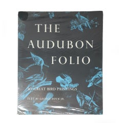 Original The Audubon Folio Book and Set of 30 Prints
