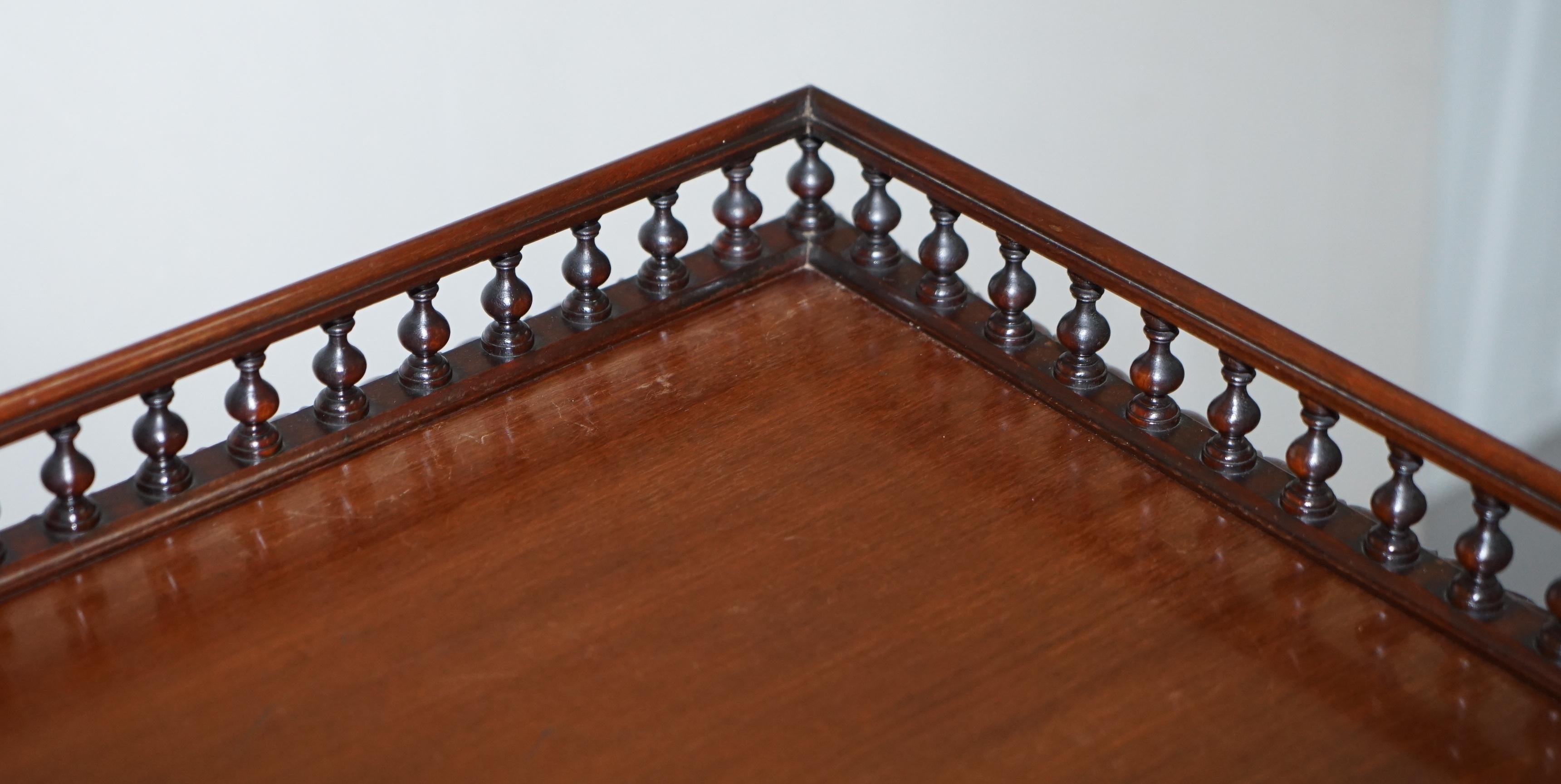 Fin du XVIIIe siècle Table de bureau d'architecte en bois dur d'origine Thomas Chippendale George III en vente