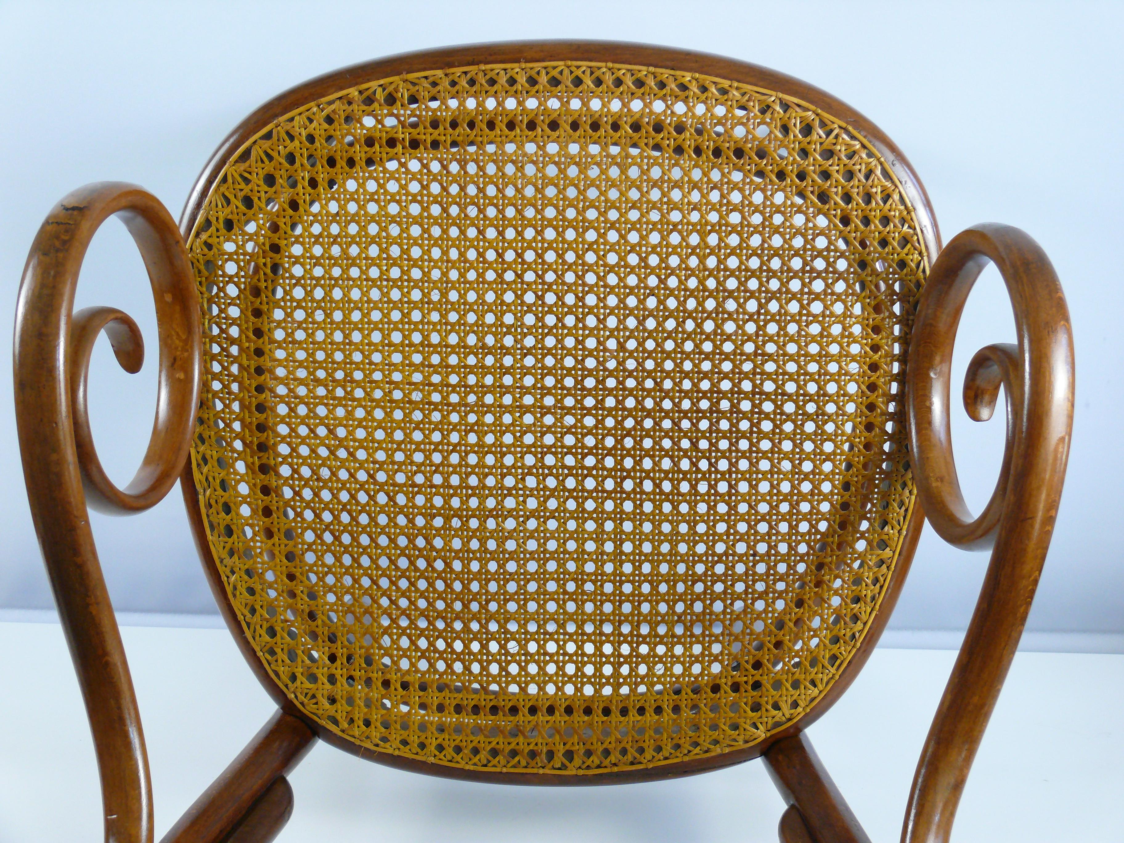 Austrian Original Thonet Bentwood Fauteuil, 19th Century