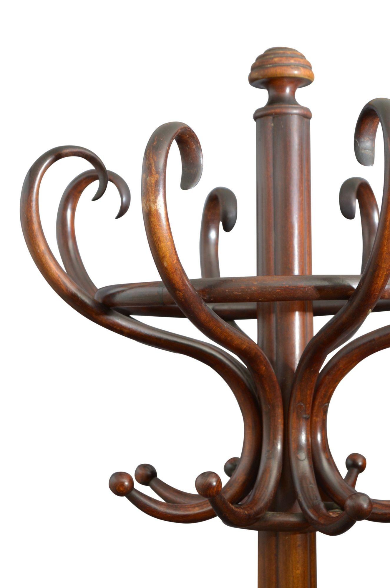 20th Century Original Thonet Bentwood Hall Stand Coat Stand For Sale