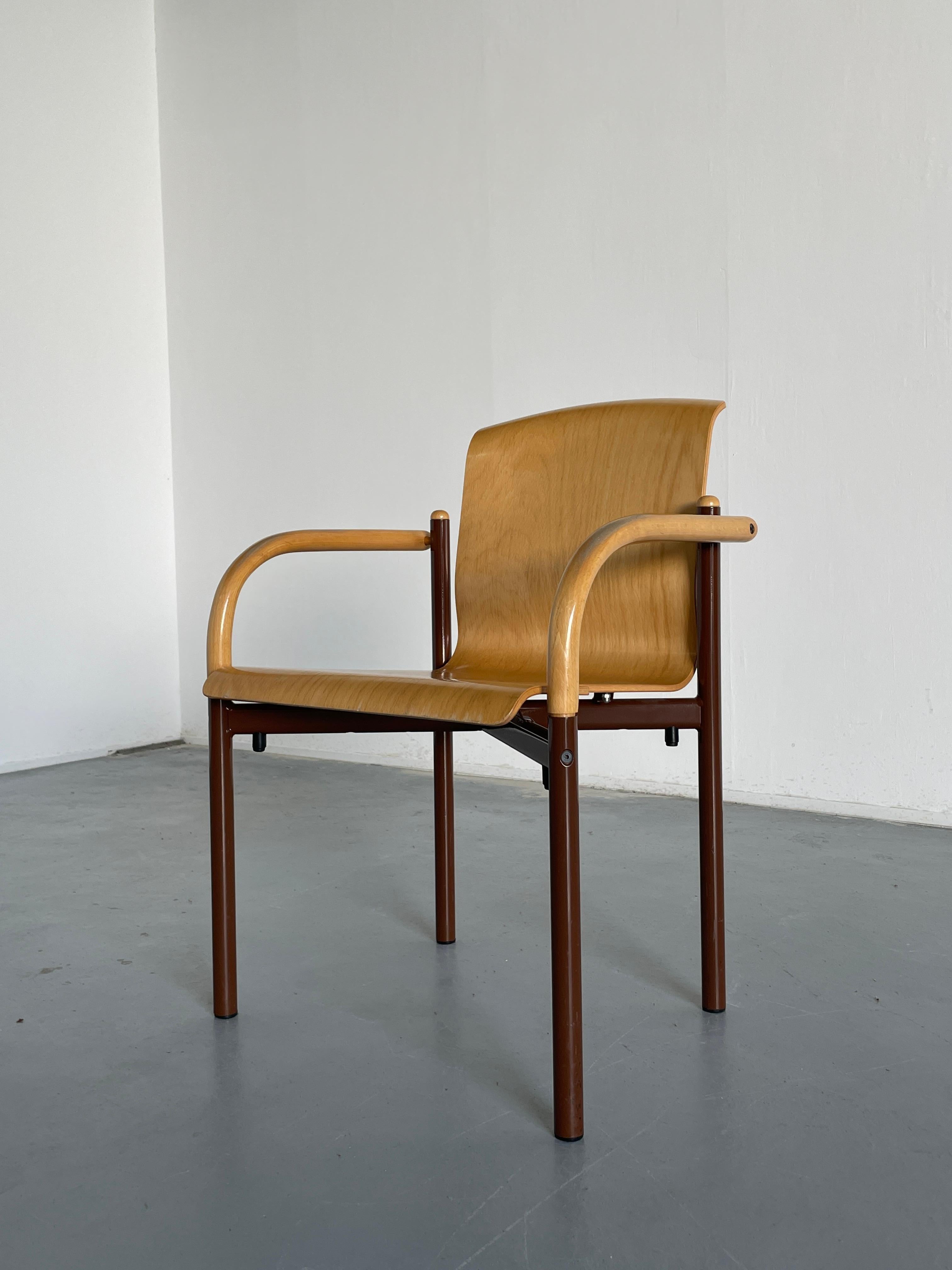 Original Thonet Bentwood Postmodern Armchair or Visitor Chair, 1990s