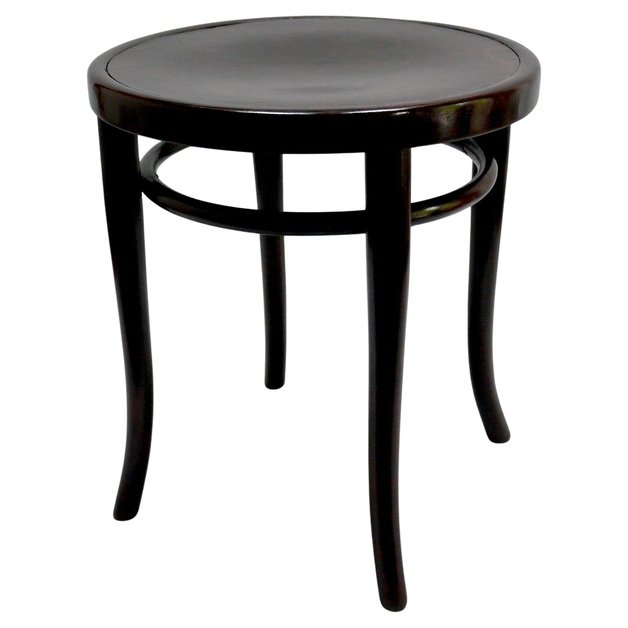 Original THONET Bentwood Stool, Mid 20th Century