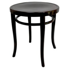 Sgabello originale in legno curvato Thonet, 20° secolo