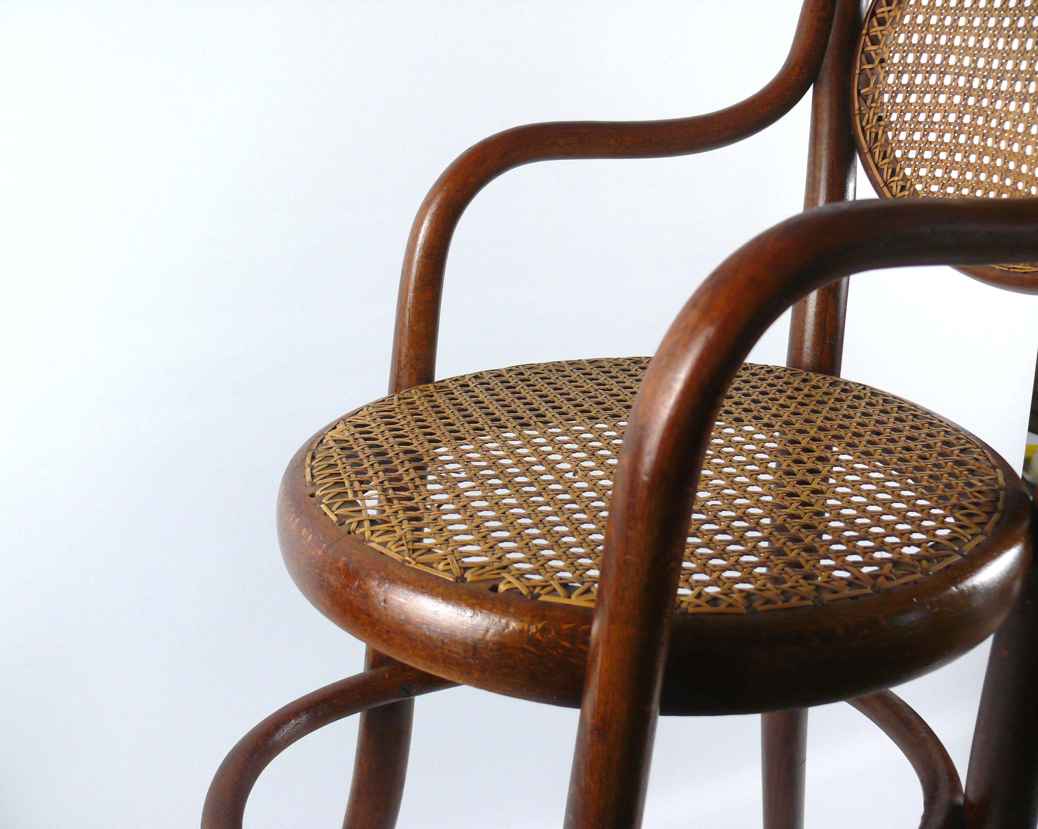Austrian Original Thonet Children Highchair, 1904