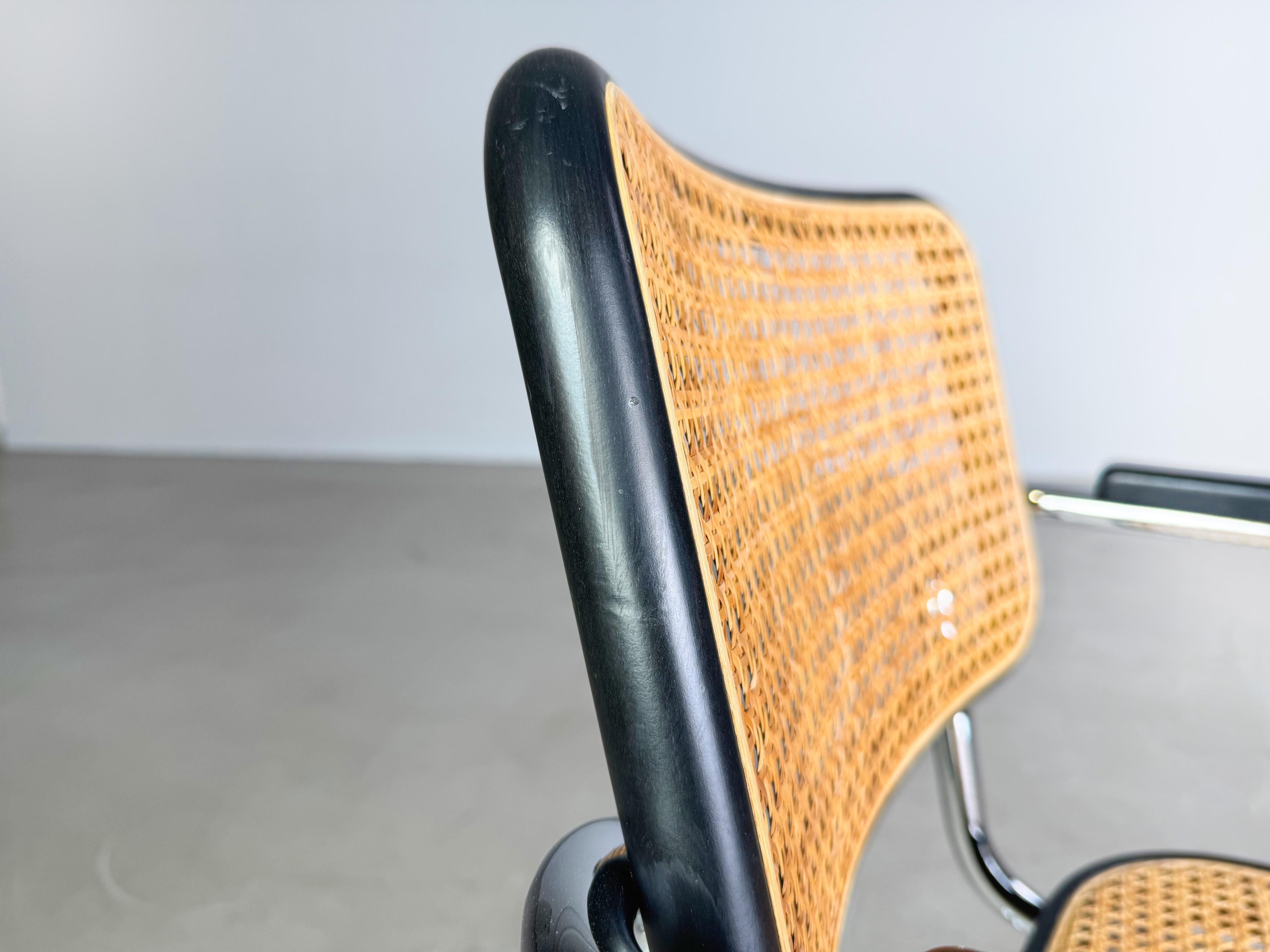 Original Thonet Freischwinger S64V Marcel Breuer Design Stuhl im Angebot 3