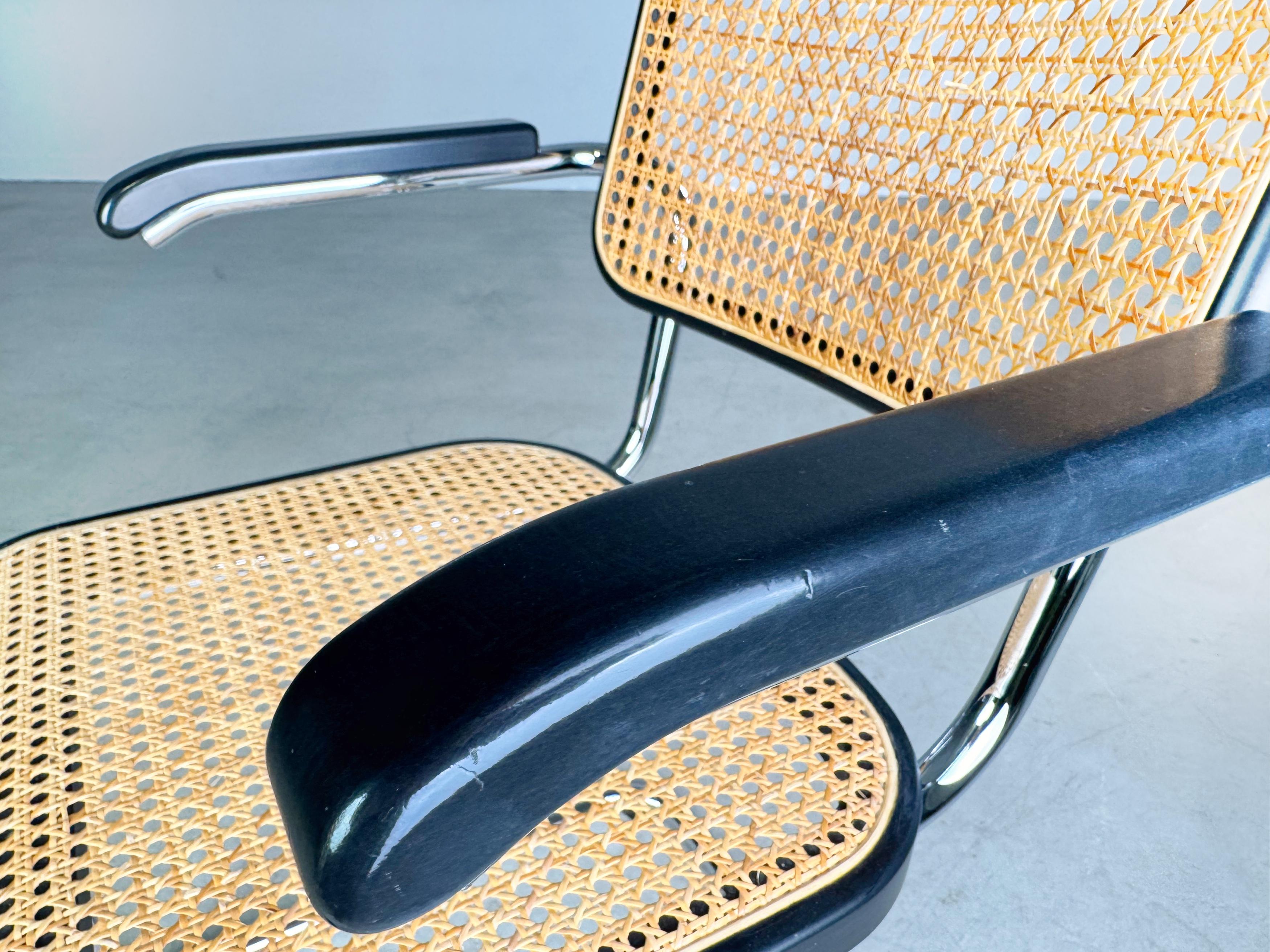 Original Thonet Freischwinger S64V Marcel Breuer Design Stuhl im Angebot 4