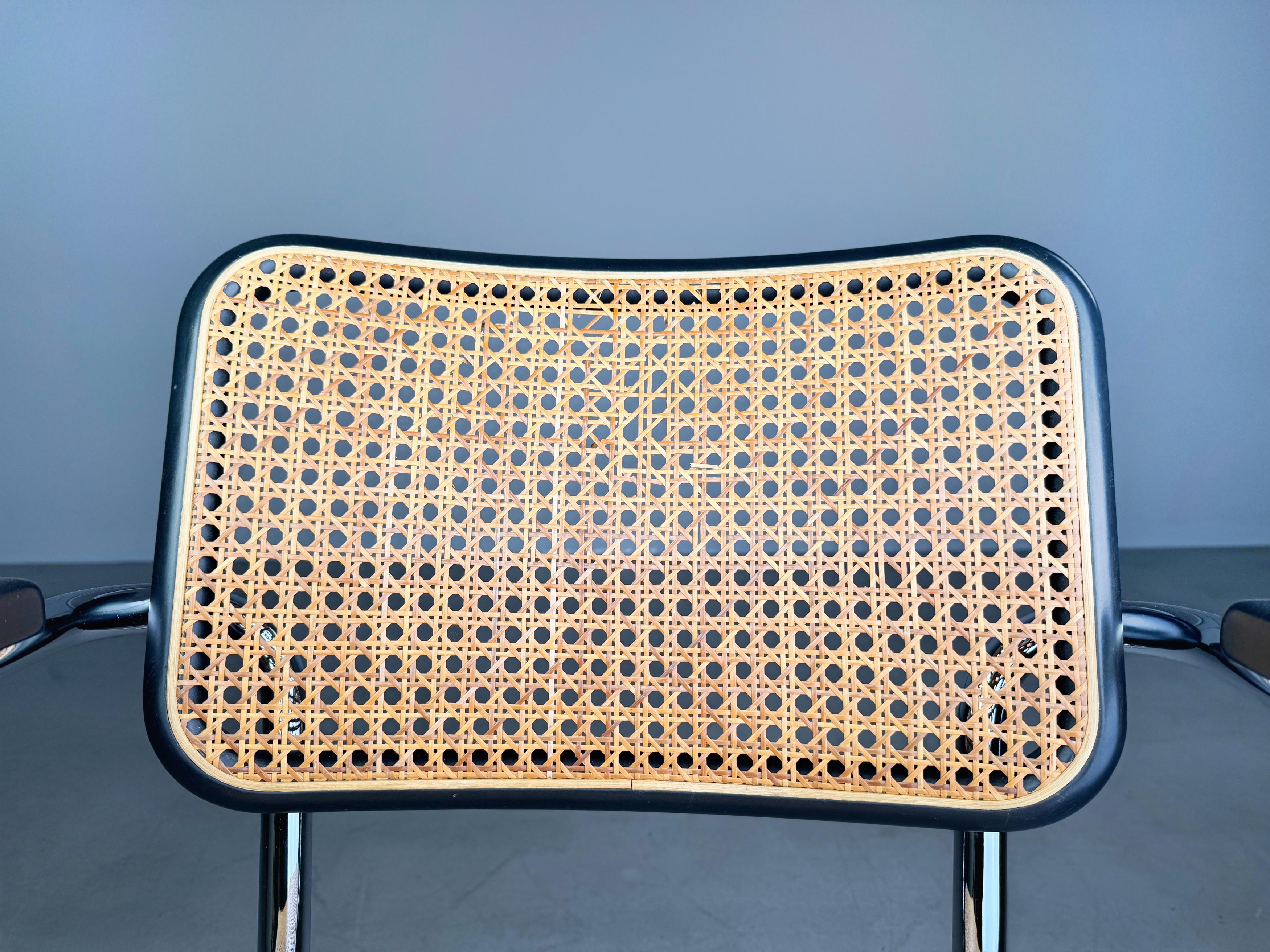 Original Thonet Freischwinger S64V Marcel Breuer Design Stuhl im Angebot 2
