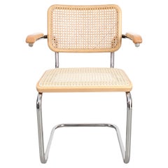 Original Thonet Freischwinger S64V Marcel Breuer Design Stuhl hell