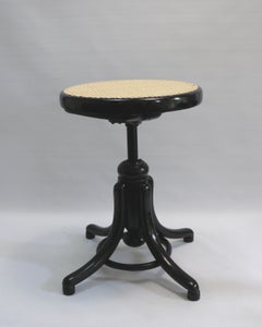Originaler Klavierhocker aus Thonet, frühes 20. Jahrhundert, restauriert