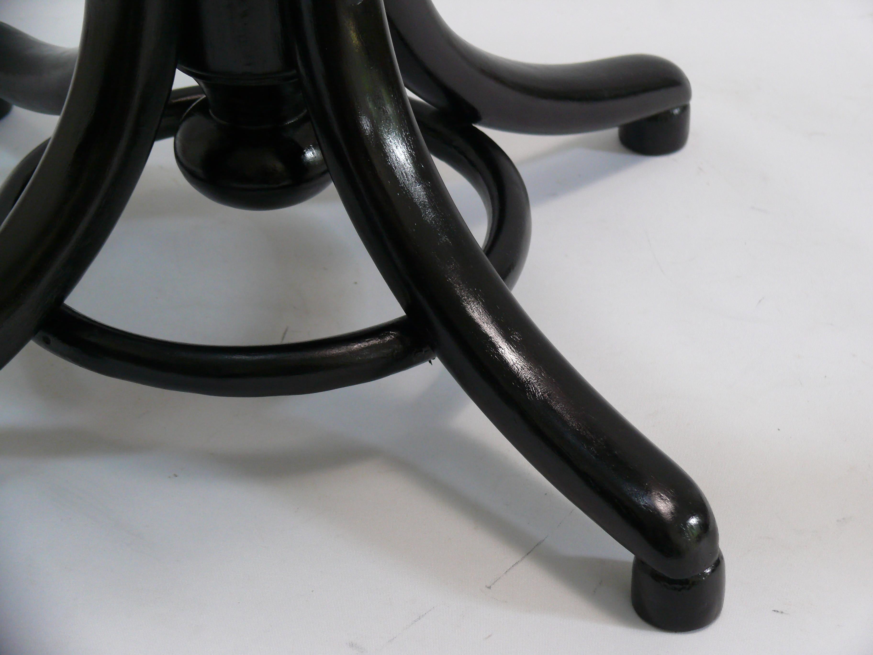 Late 19th Century Original Thonet Piano Stool, Early 20th Century, Restaured For Sale