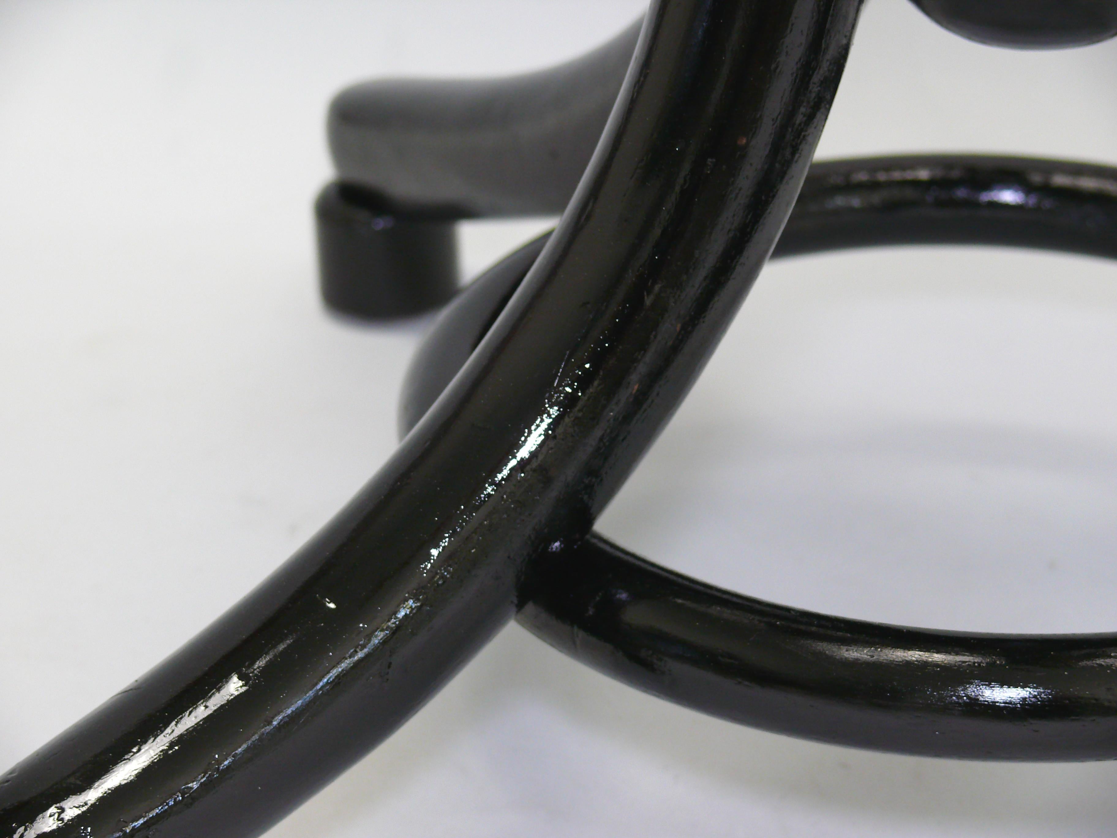Original Thonet Piano Stool, Early 20th Century, Restaured 1