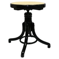 Original Thonet Piano Stool, Early 20th Century, Restaured
