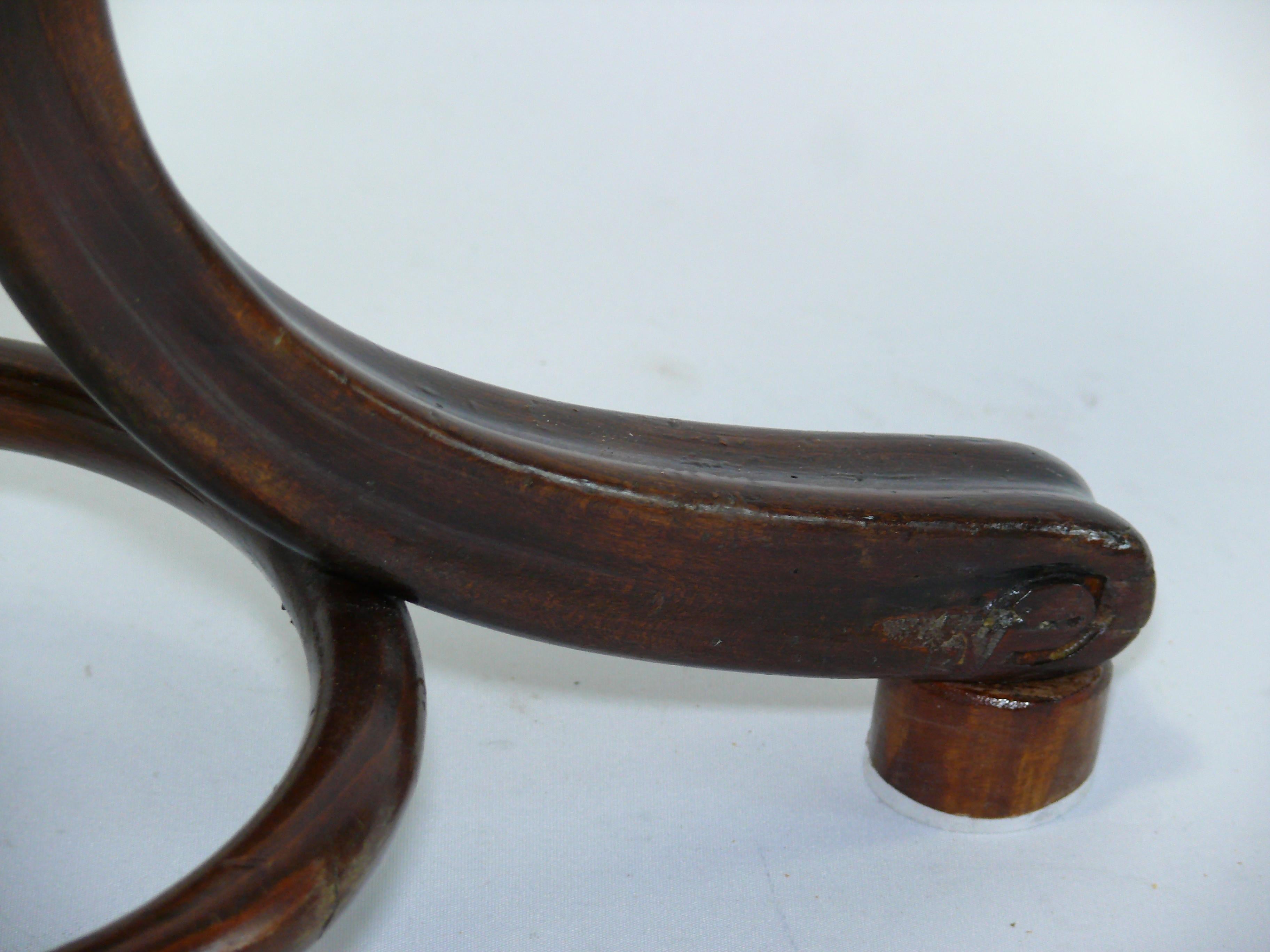 Original Thonet Piano Stool, Late 19th Century 5