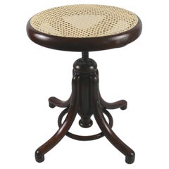 Original Thonet Piano Stool, Late 19th Century