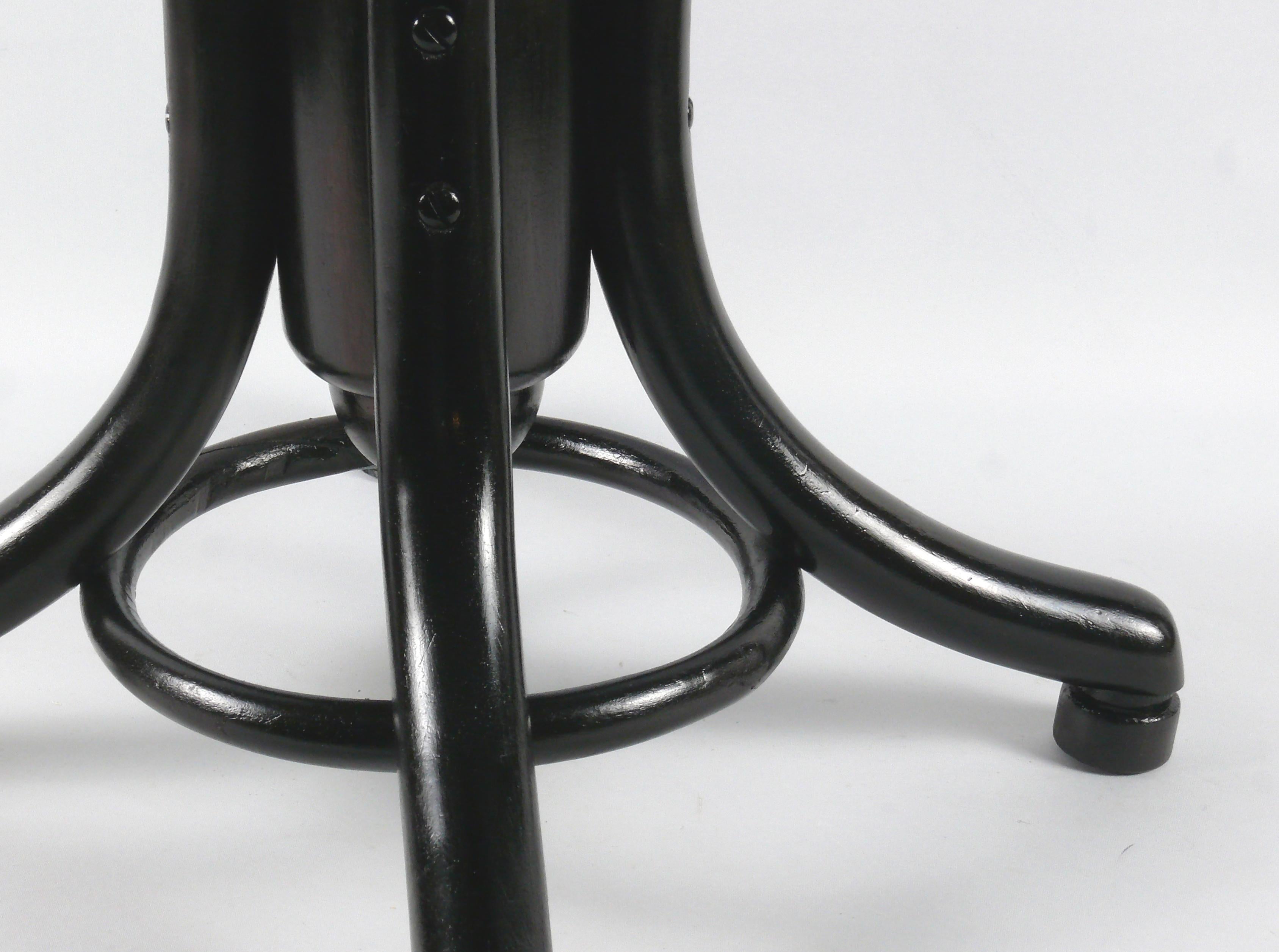 Austrian Original Thonet Piano Stool, Mid 20th Century