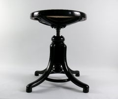 Original Thonet Piano Stool No. 1, late 19th Century
