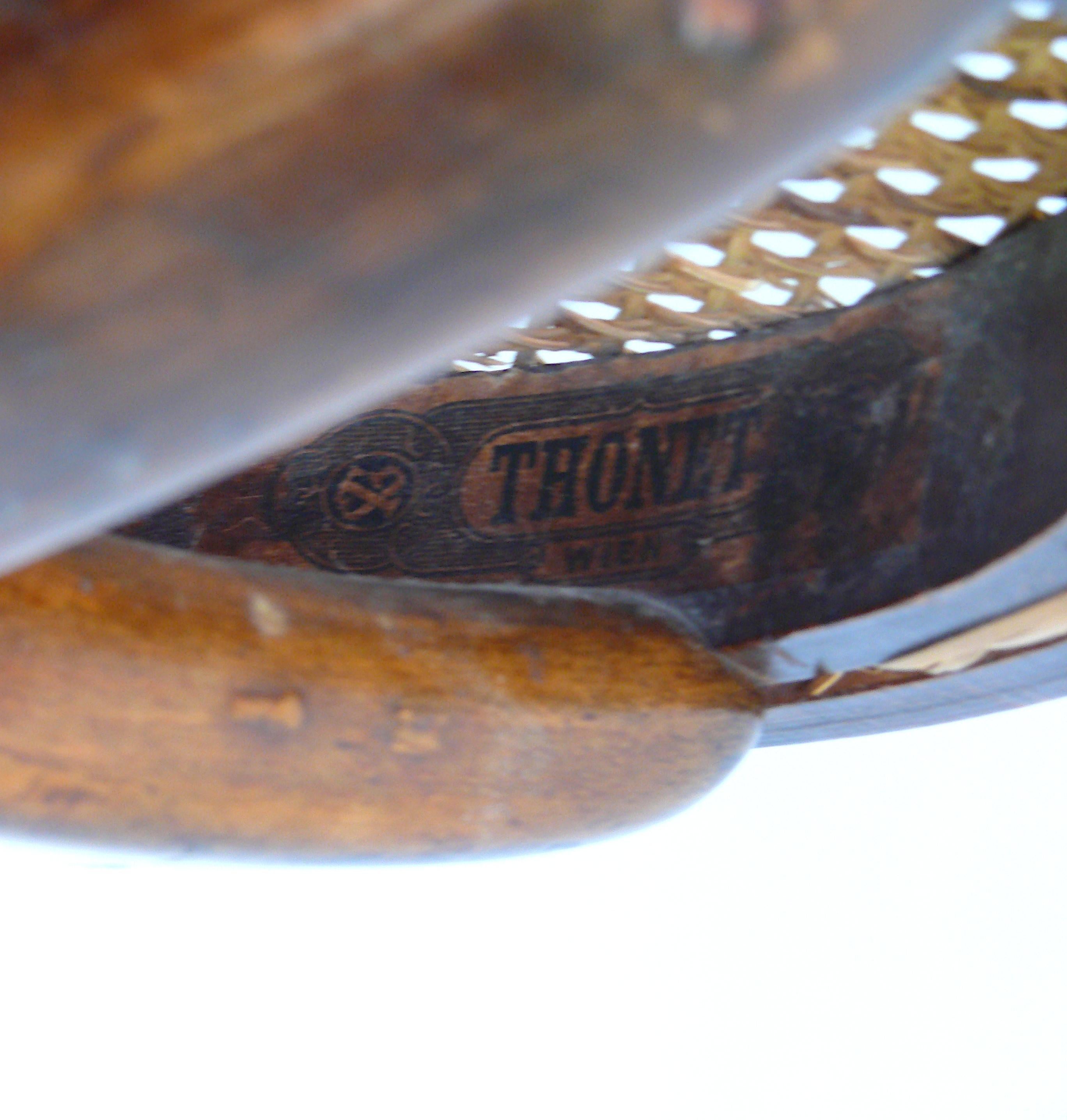 Wood Original Thonet Piano Stool No. 1, Late 19th Century