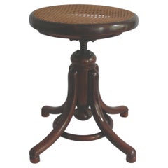 Original Thonet Piano Stool No. 1, Late 19th Century