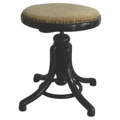 Original Thonet Piano Stool No. 1, Late 19th Century