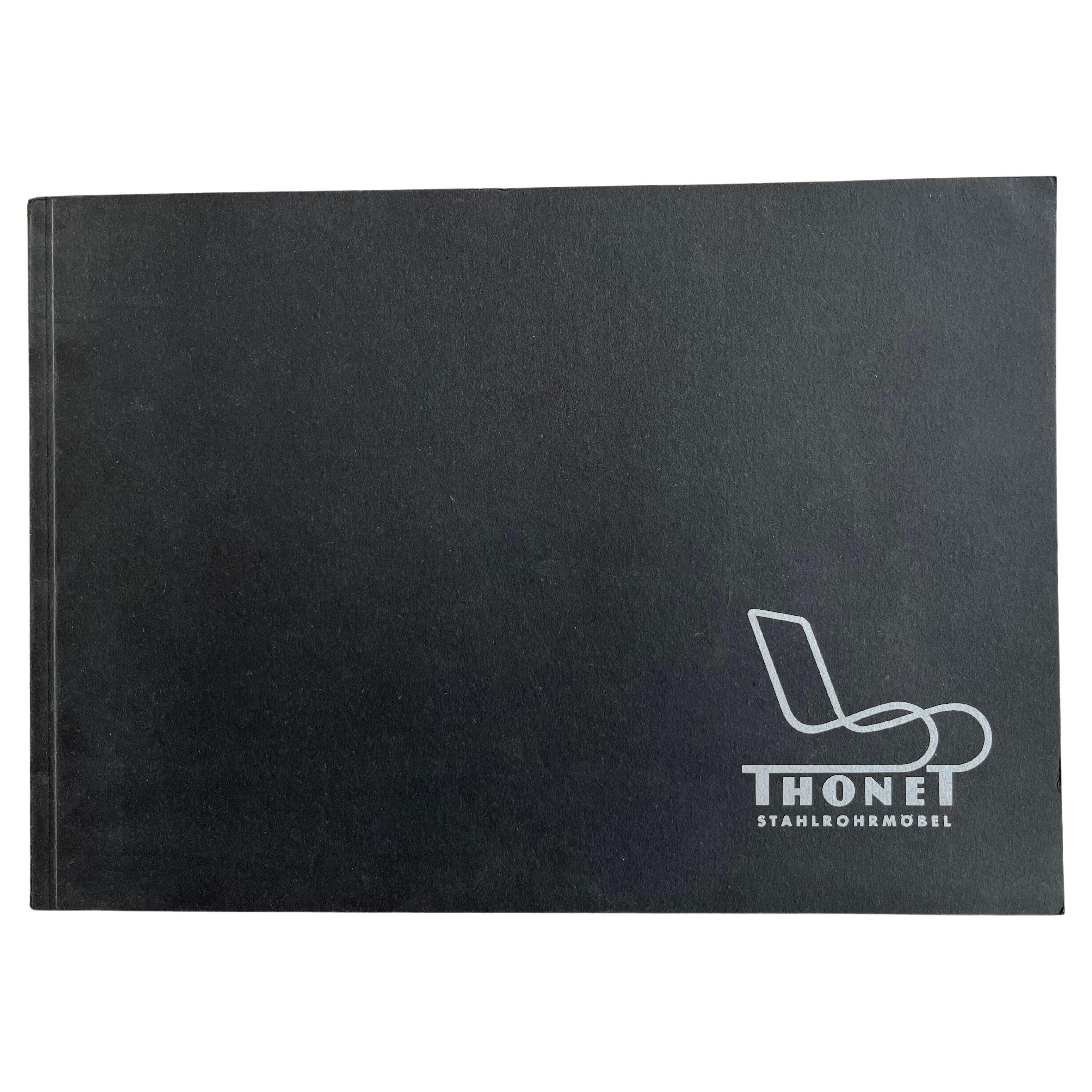 Catalogue original de meubles Thonet Stahlrohrmobel, années 1980