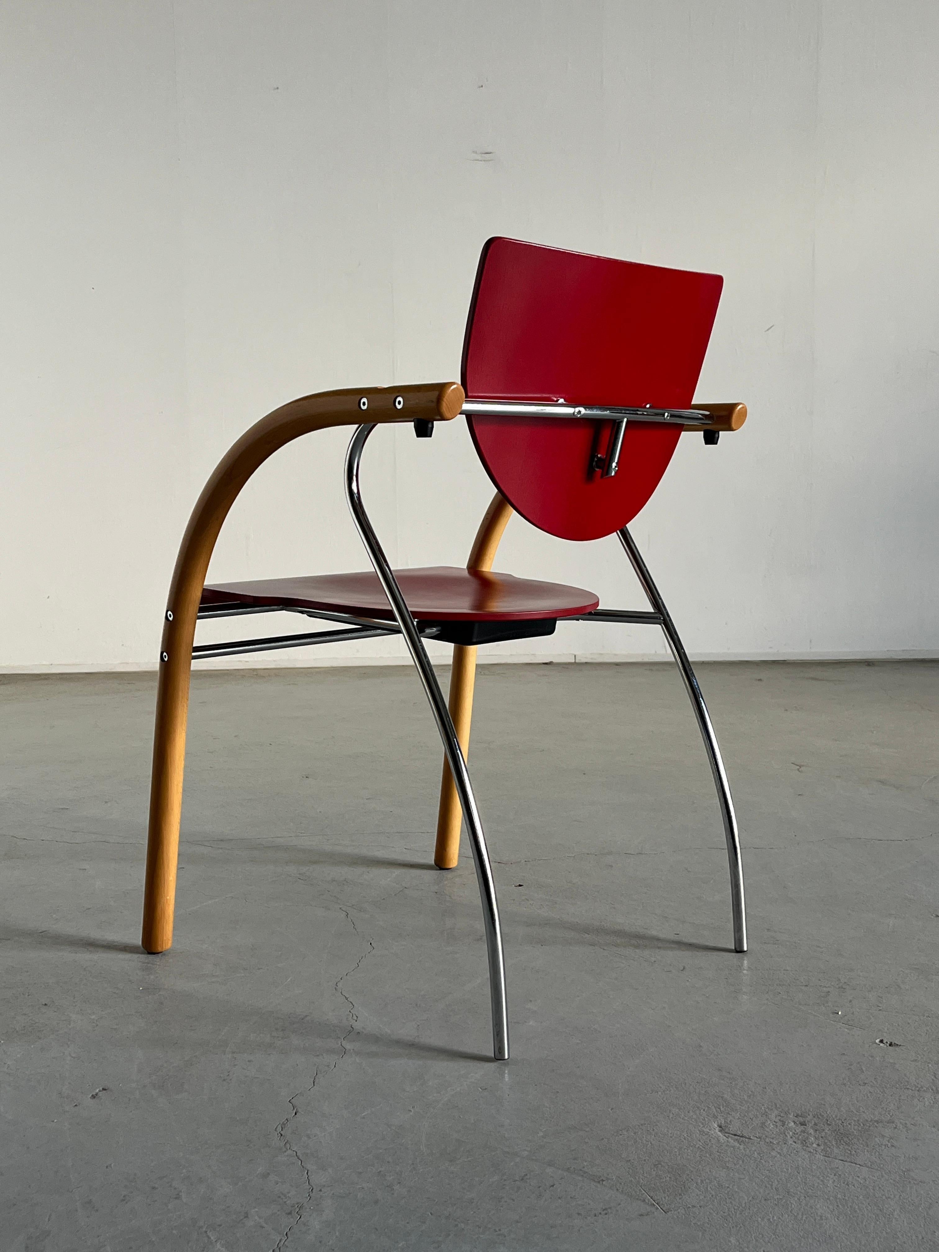 Original Thonet Vienna Stackable Dining Chair, Postmodern Memphis Era, 1990s 1