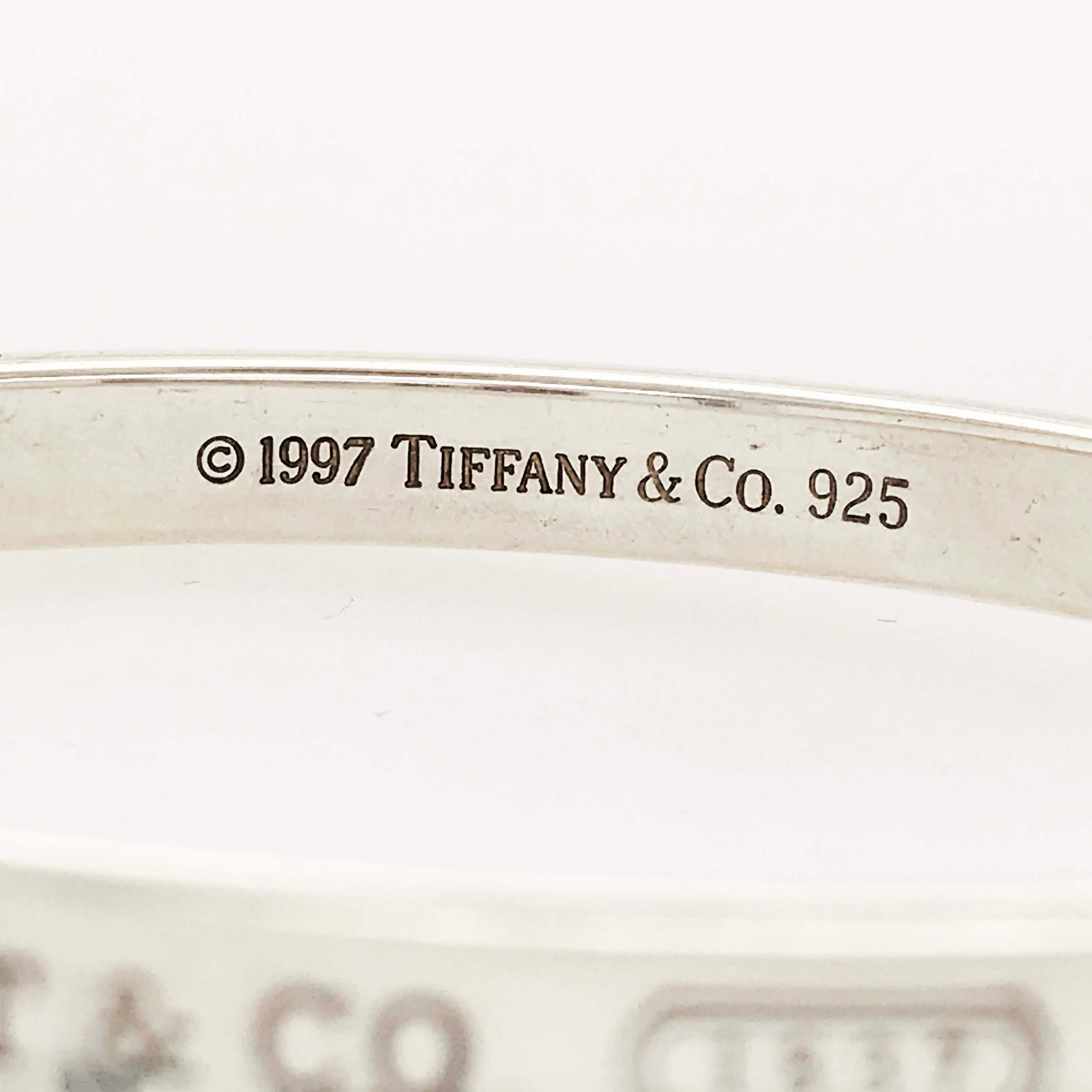 Original Tiffany & Co. Concave Bangle Bracelet, 1837 Concave Collection 3