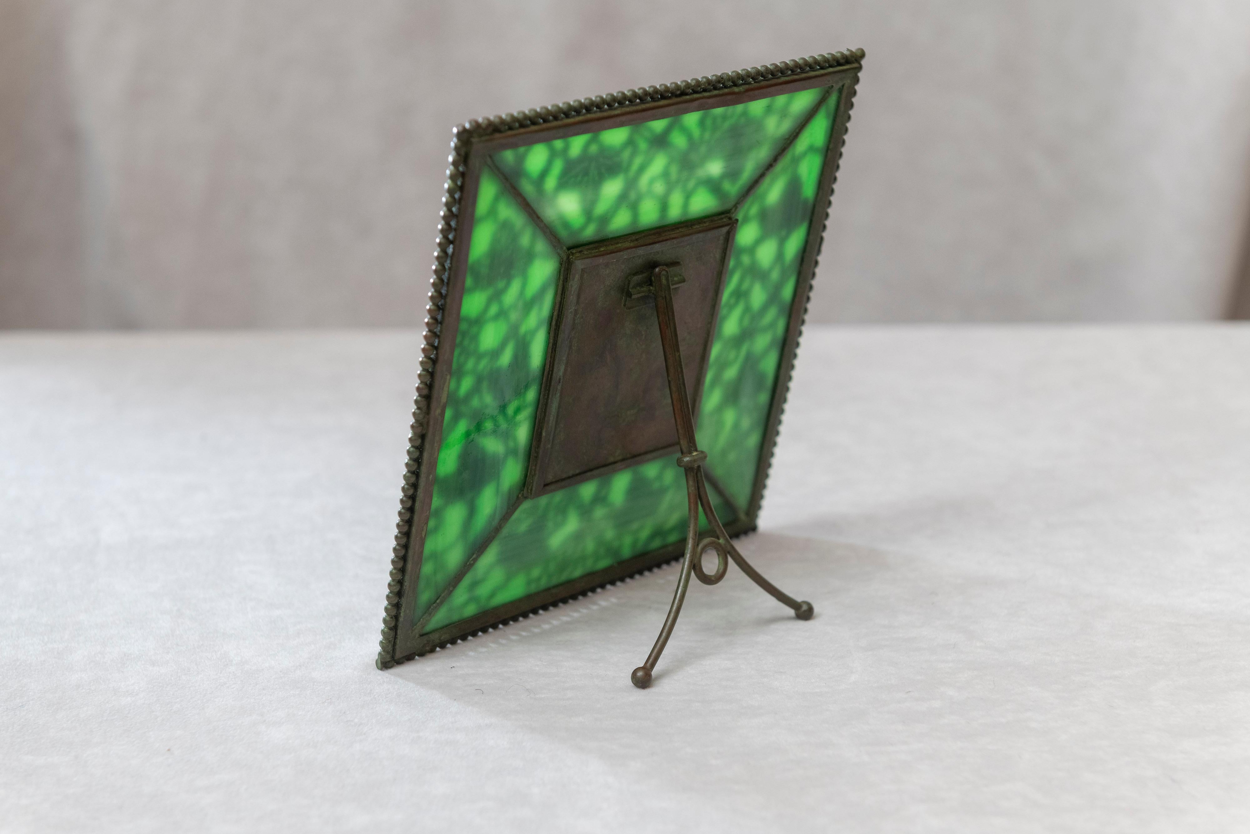 American Original Tiffany Studios Grapevine Picture Frame, Signed, circa 1905